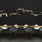 Lustra Suspension Lampe Ailes d'Oiseau pour Salon - Neutralighting