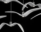 Lustra Suspension Lampe Ailes d'Oiseau pour Salon - Neutralighting