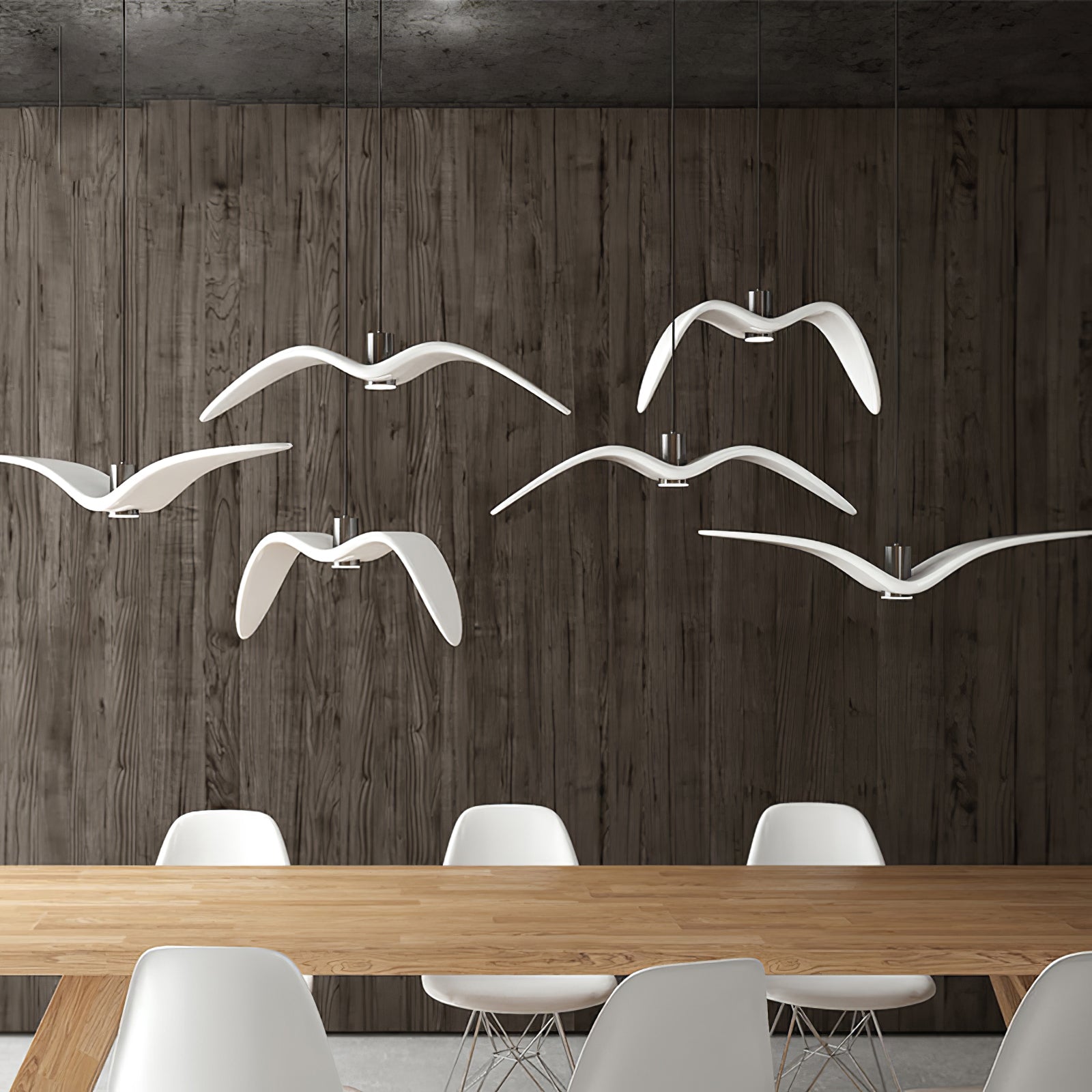 Lustra Suspension Lampe Ailes d'Oiseau pour Salon - Neutralighting