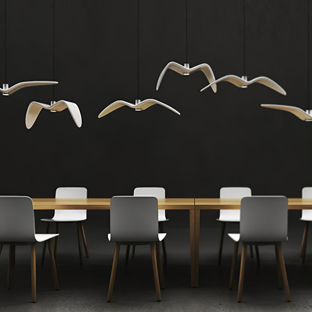 Lustra Suspension Lampe Ailes d'Oiseau pour Salon - Neutralighting