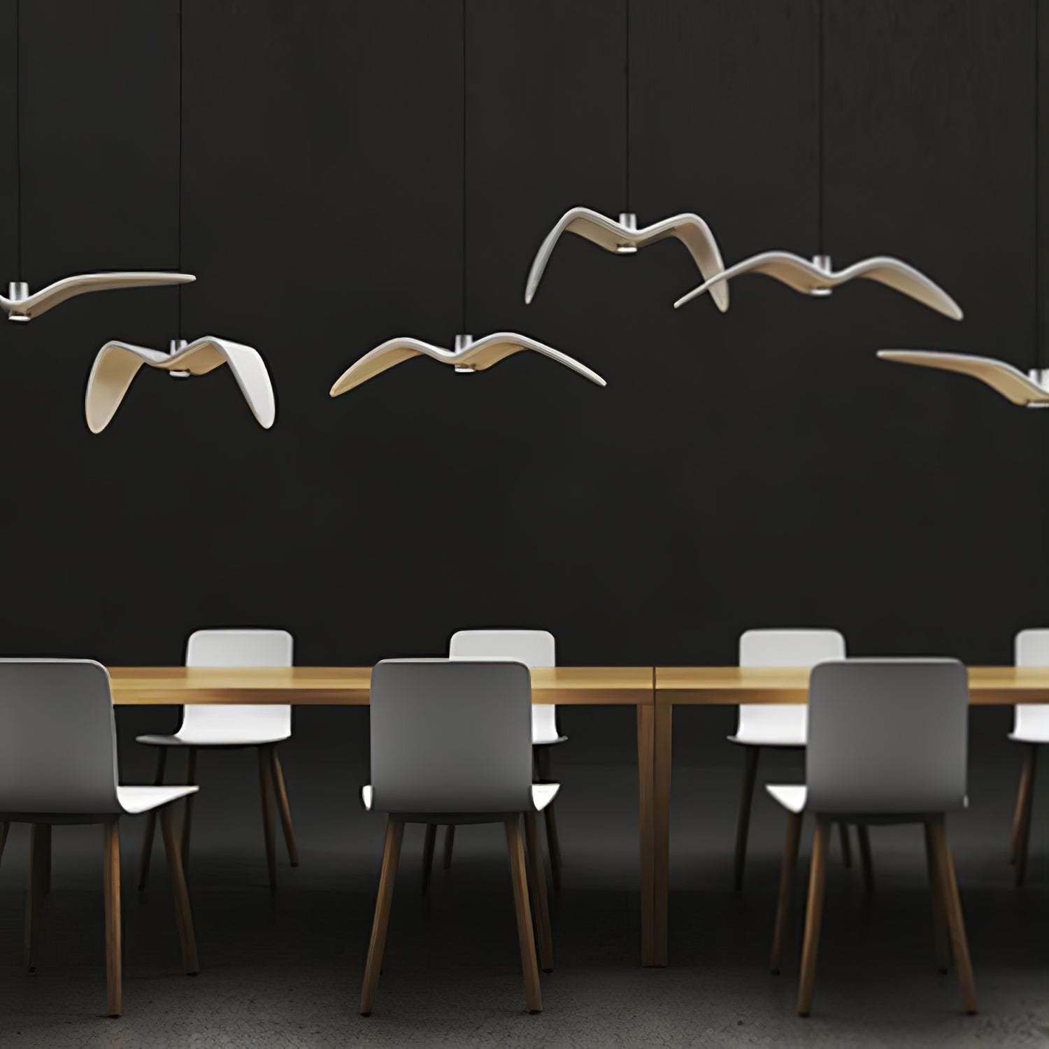 Lustra Suspension Lampe Ailes d'Oiseau pour Salon - Neutralighting