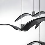 Lustra Suspension Lampe Ailes d'Oiseau pour Salon - Neutralighting