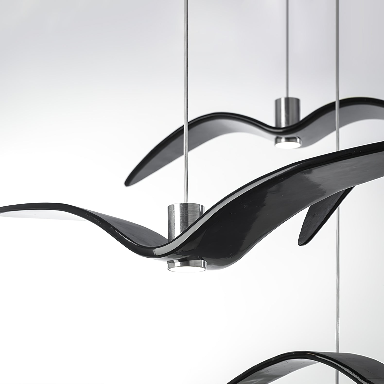 Lustra Suspension Lampe Ailes d'Oiseau pour Salon - Neutralighting