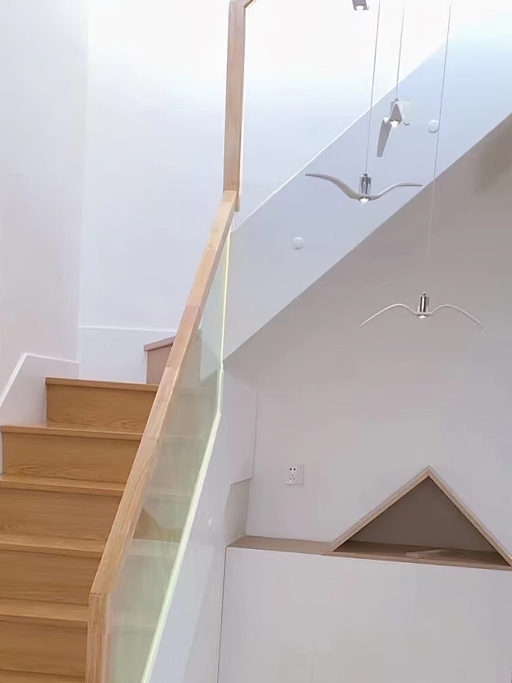 Lustra Suspension Lampe Ailes d'Oiseau pour Salon - Neutralighting