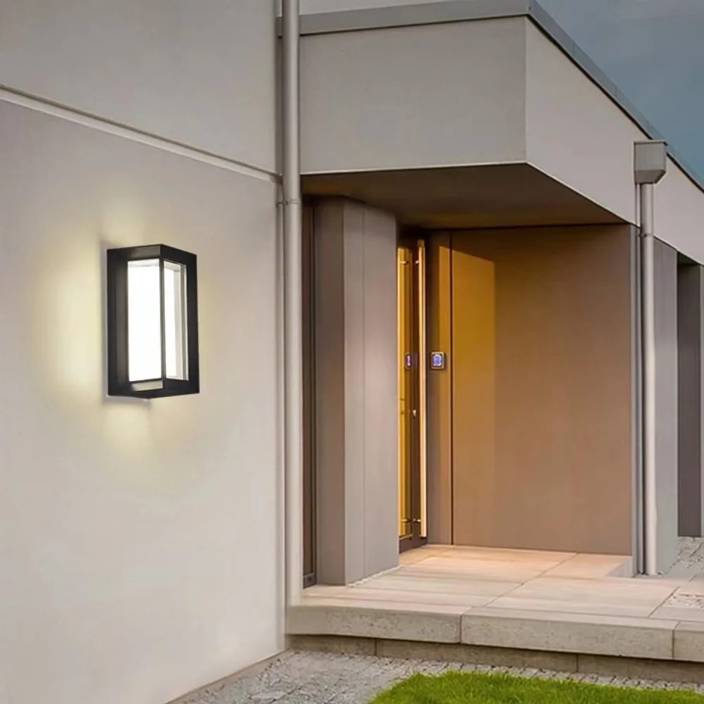 Applique murale — Extérieure LED moderne Ip65 étanche porche balcon jardin extérieur applique lumières Villa terrasse maison luminaires