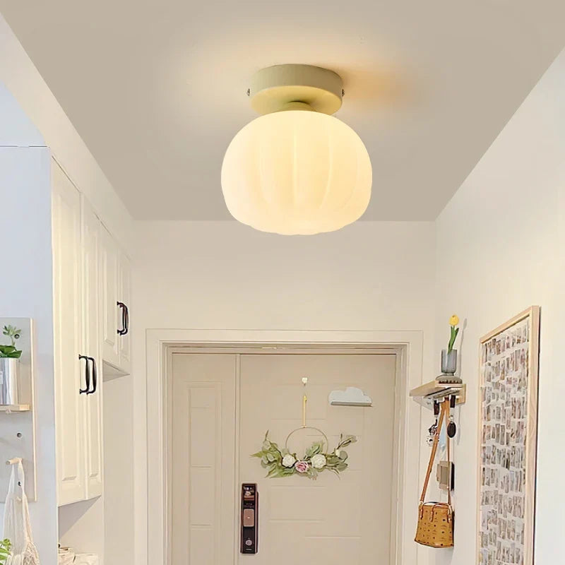 Plafonnier — LED design nordique moderne en forme de fleur de citrouille
