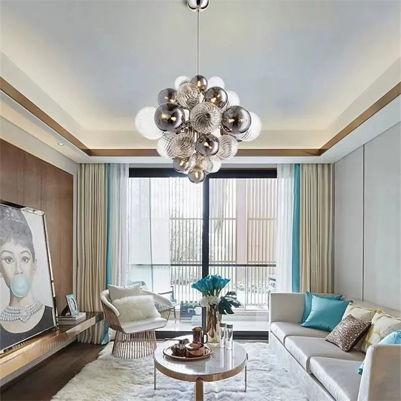 Lustre — À bulles nordique design créatif pour intérieur élégant