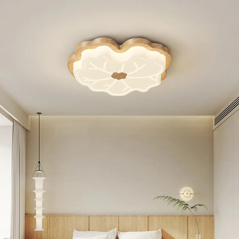 Lustre — Moderne en imitation bois design créatif éclairage intérieur