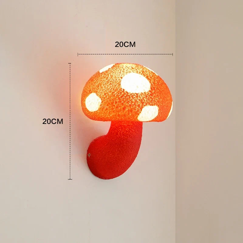 Applique murale — Champignon nordique design éclairage extérieur