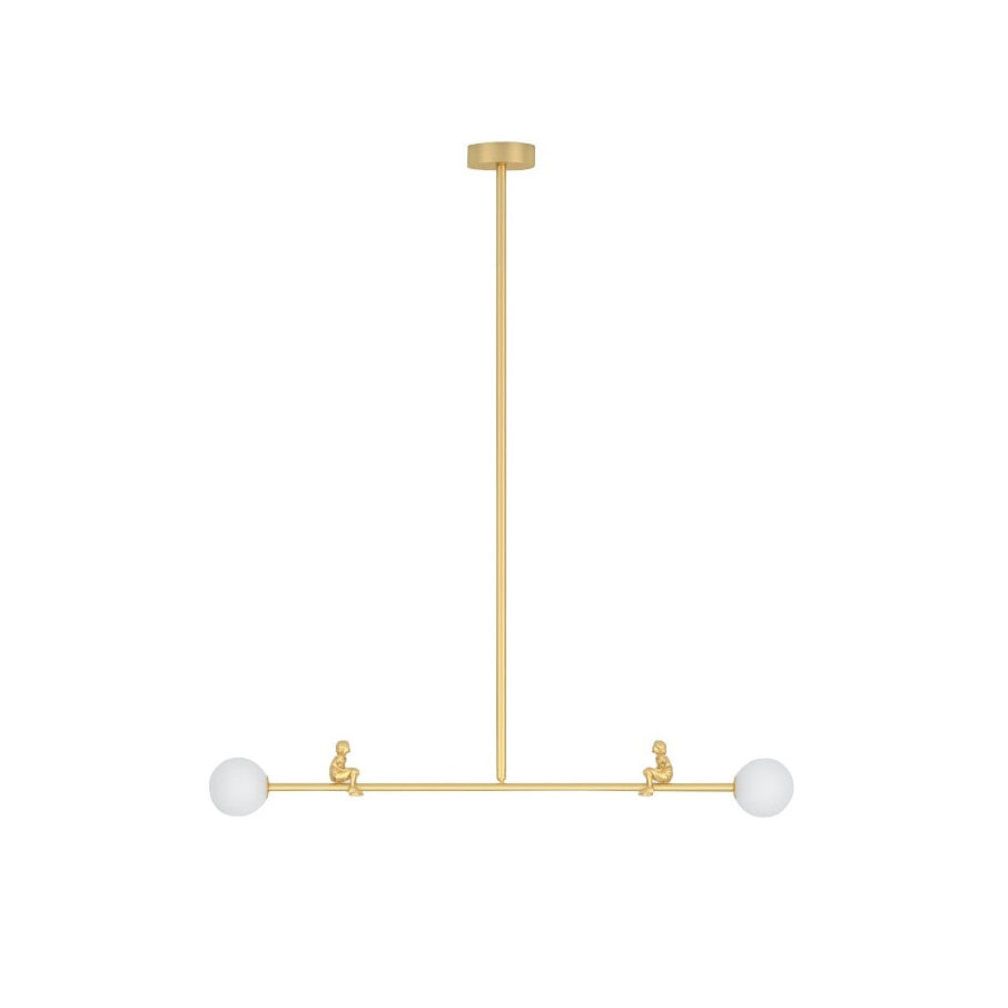Zaveniel Suspension en Laiton et Verre Moderne Minimaliste - Neutralighting