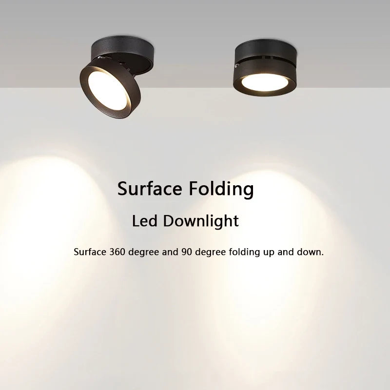 Spot led pliable encastrable en aluminium pour maison ou bureau Lise Rive - Caractère & Élégance dans le Décor