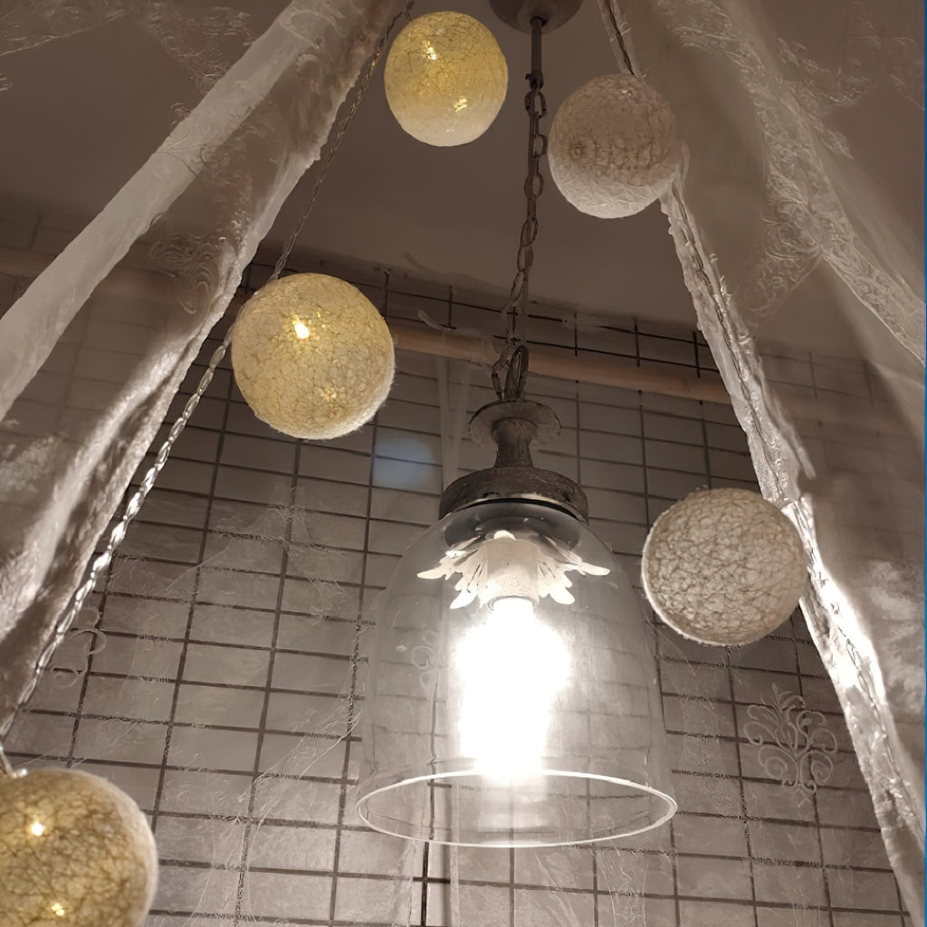 Nyrinaris Suspension en Métal et Verre Premium Vintage - Neutralighting