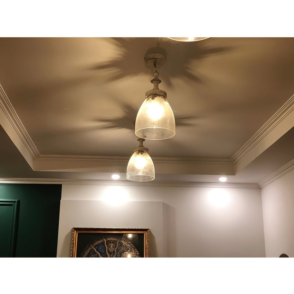 Nyrinaris Suspension en Métal et Verre Premium Vintage - Neutralighting