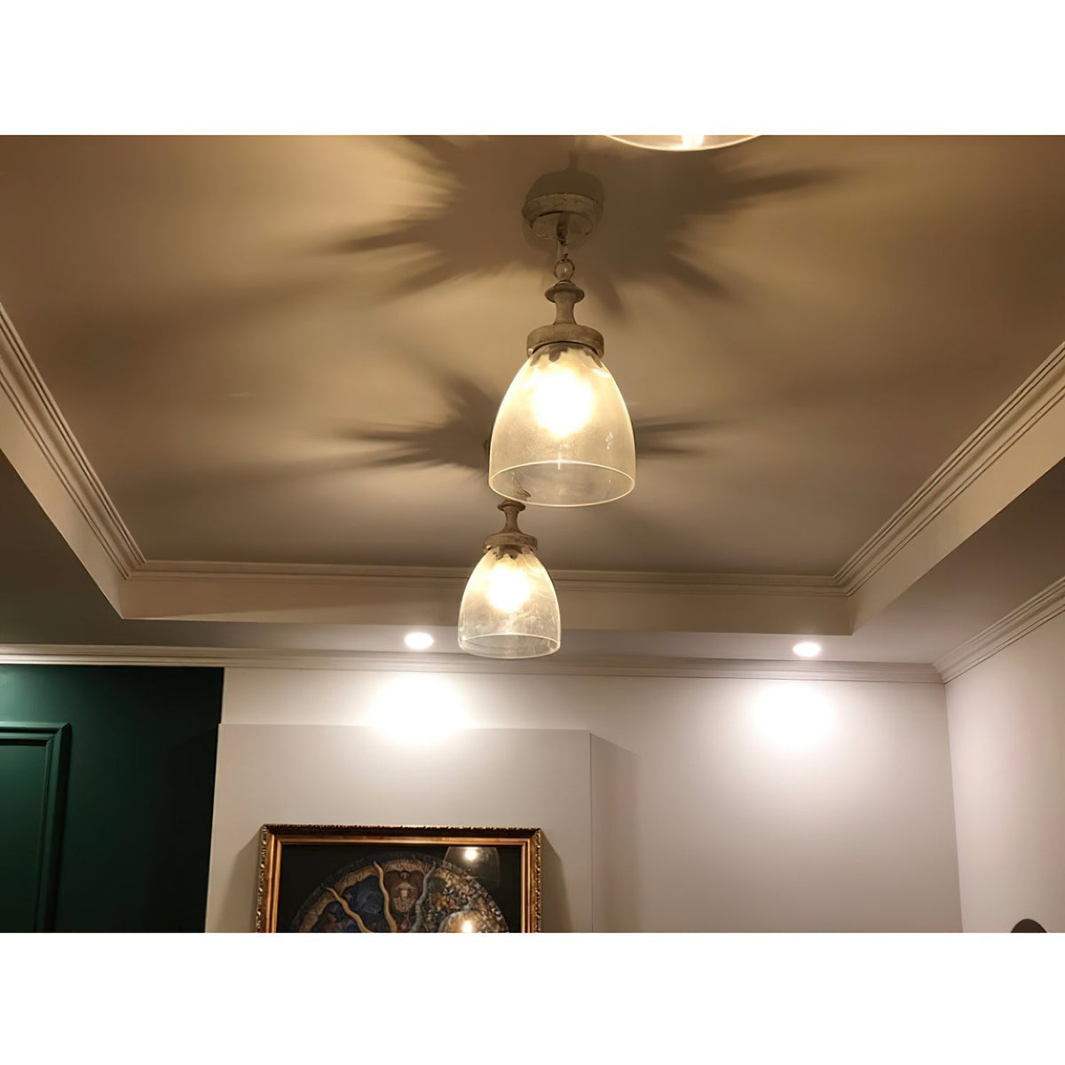 Nyrinaris Suspension en Métal et Verre Premium Vintage - Neutralighting