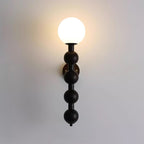 Novan Applique murale Gourd en bois et verre, style moderne - Neutralighting