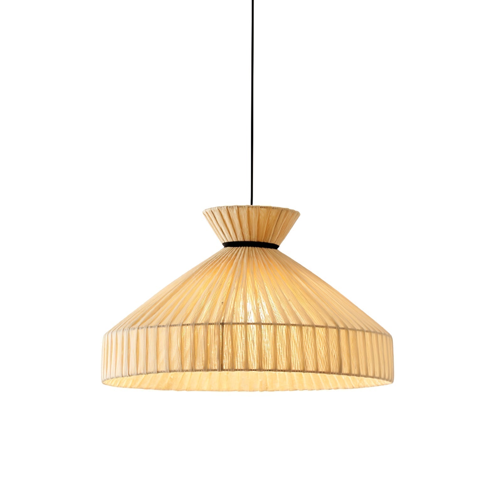 Cusoren Lampe Pendante Tissu Élégance Vague - Neutralighting