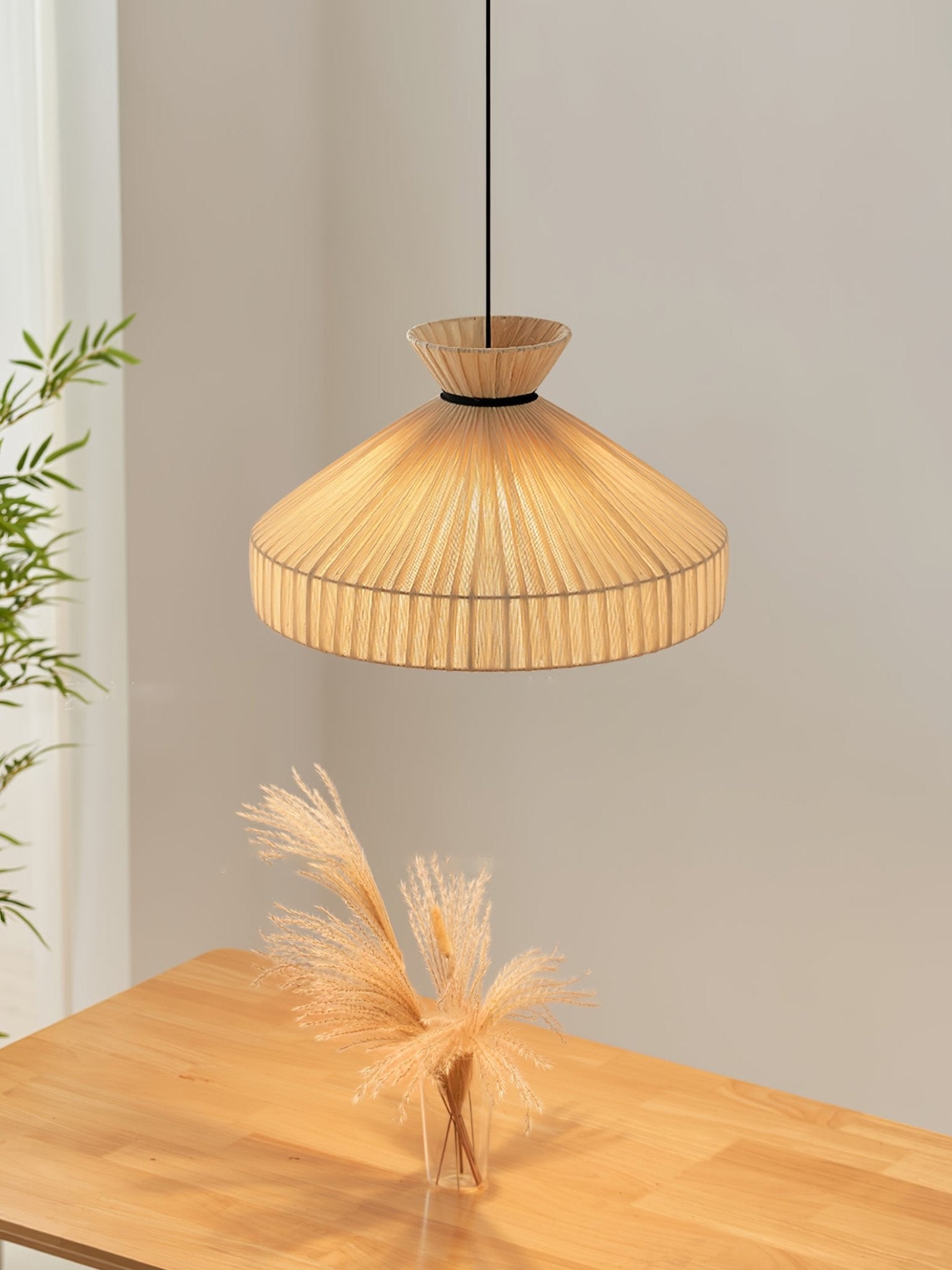 Cusoren Lampe Pendante Tissu Élégance Vague - Neutralighting