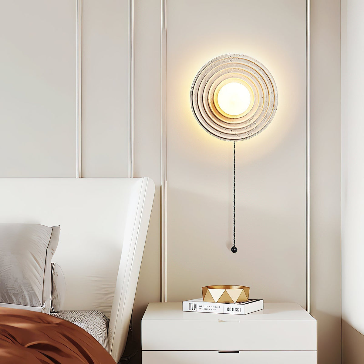 Ilorarae Applique Murale Moderne Minimaliste en Travertin - Neutralighting
