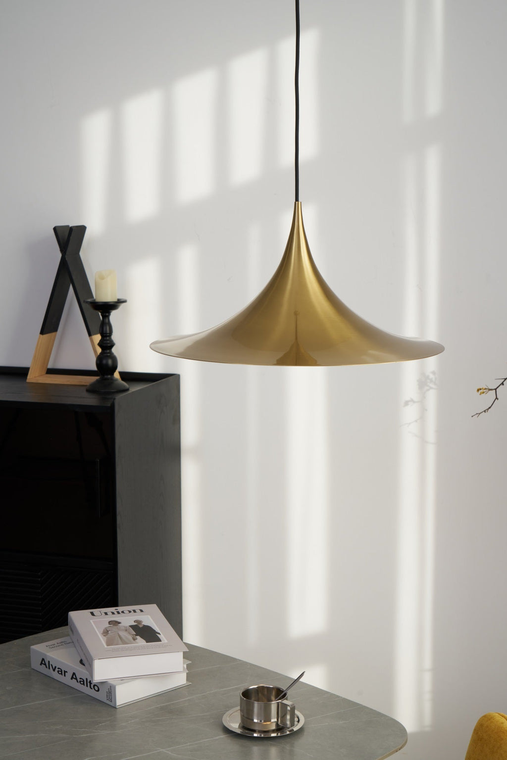 Althiran Suspension Acier Sculpturale - Neutralighting