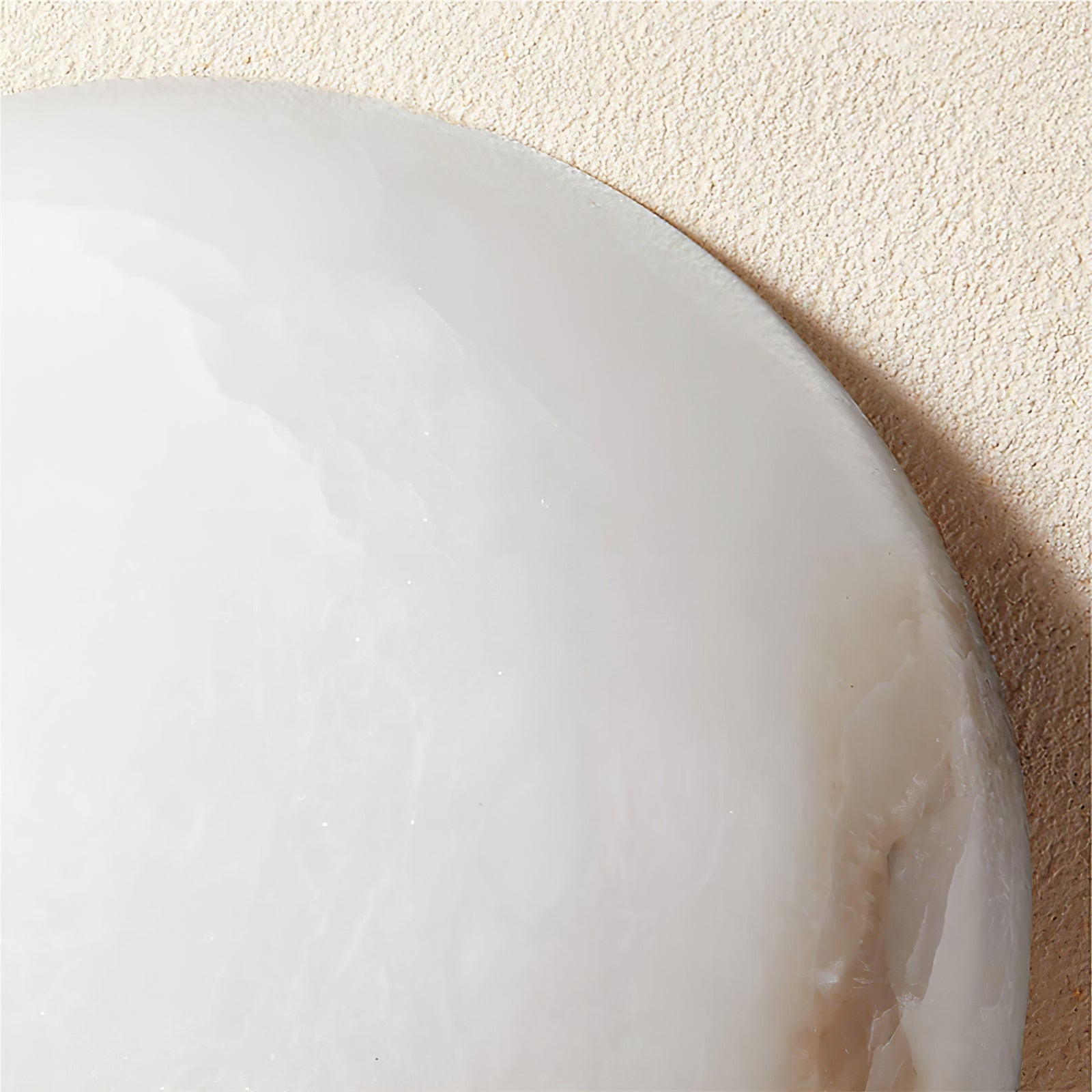 Visoliel Plafonnier Minimaliste en Albâtre - Neutralighting