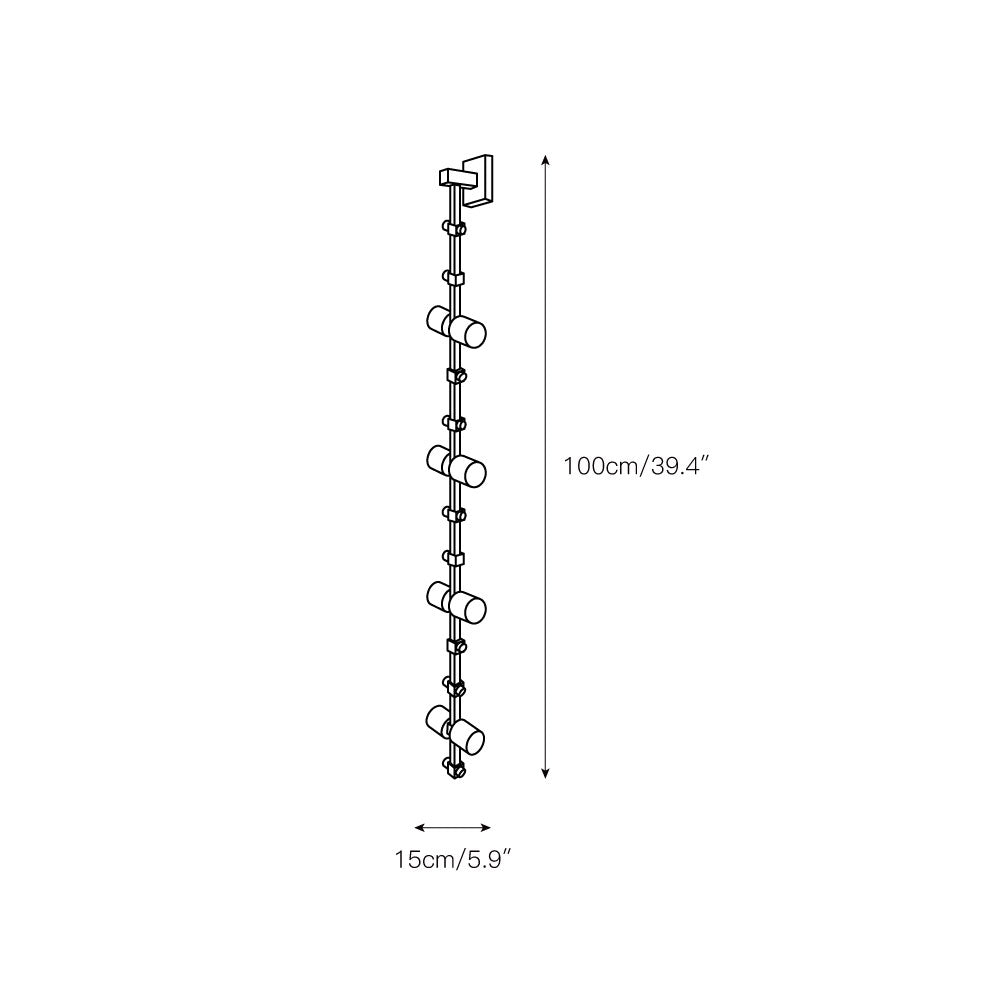 Myraeisra Applique Murale Métallique Élégance Moderne Minimaliste - Neutralighting