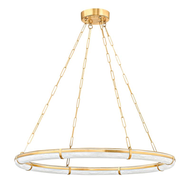 Oltalora Lustre Moderne Minimaliste en Albâtre - Neutralighting