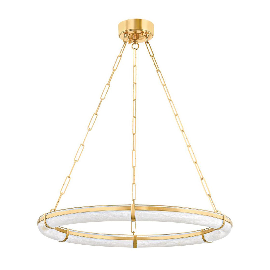 Oltalora Lustre Moderne Minimaliste en Albâtre - Neutralighting