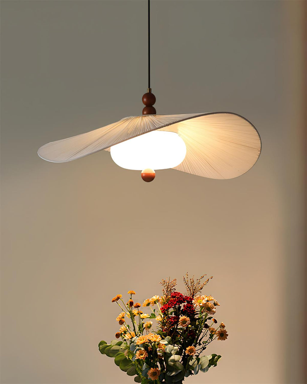Serafina Lampe Pendante Moderne en Tissu - Neutralighting