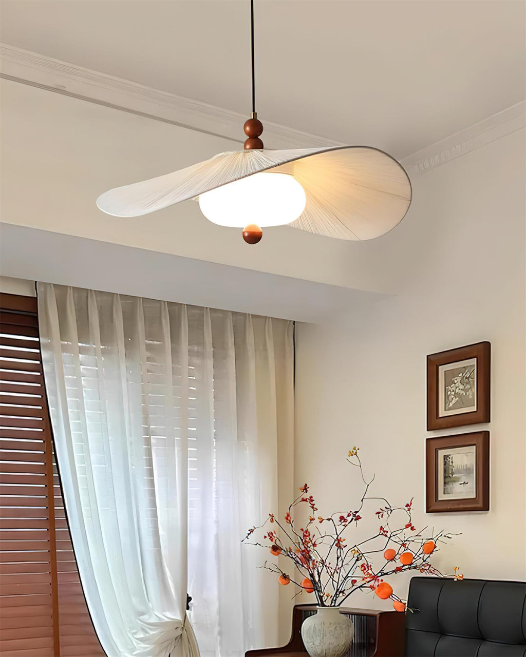 Serafina Lampe Pendante Moderne en Tissu - Neutralighting