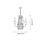 Seraphine Lustre Élégance Rustique en Perles - Neutralighting