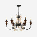 Seraphine Lustre Élégance Rustique en Perles - Neutralighting
