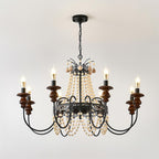 Seraphine Lustre Élégance Rustique en Perles - Neutralighting