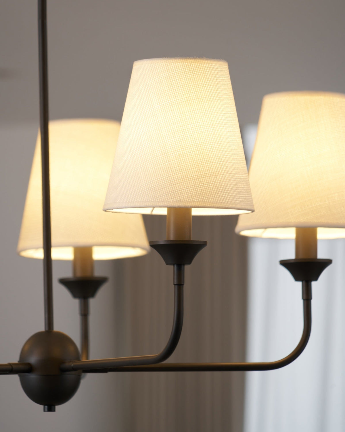 Zesorel Chandelier en Tissu Industriel Vintage - Neutralighting