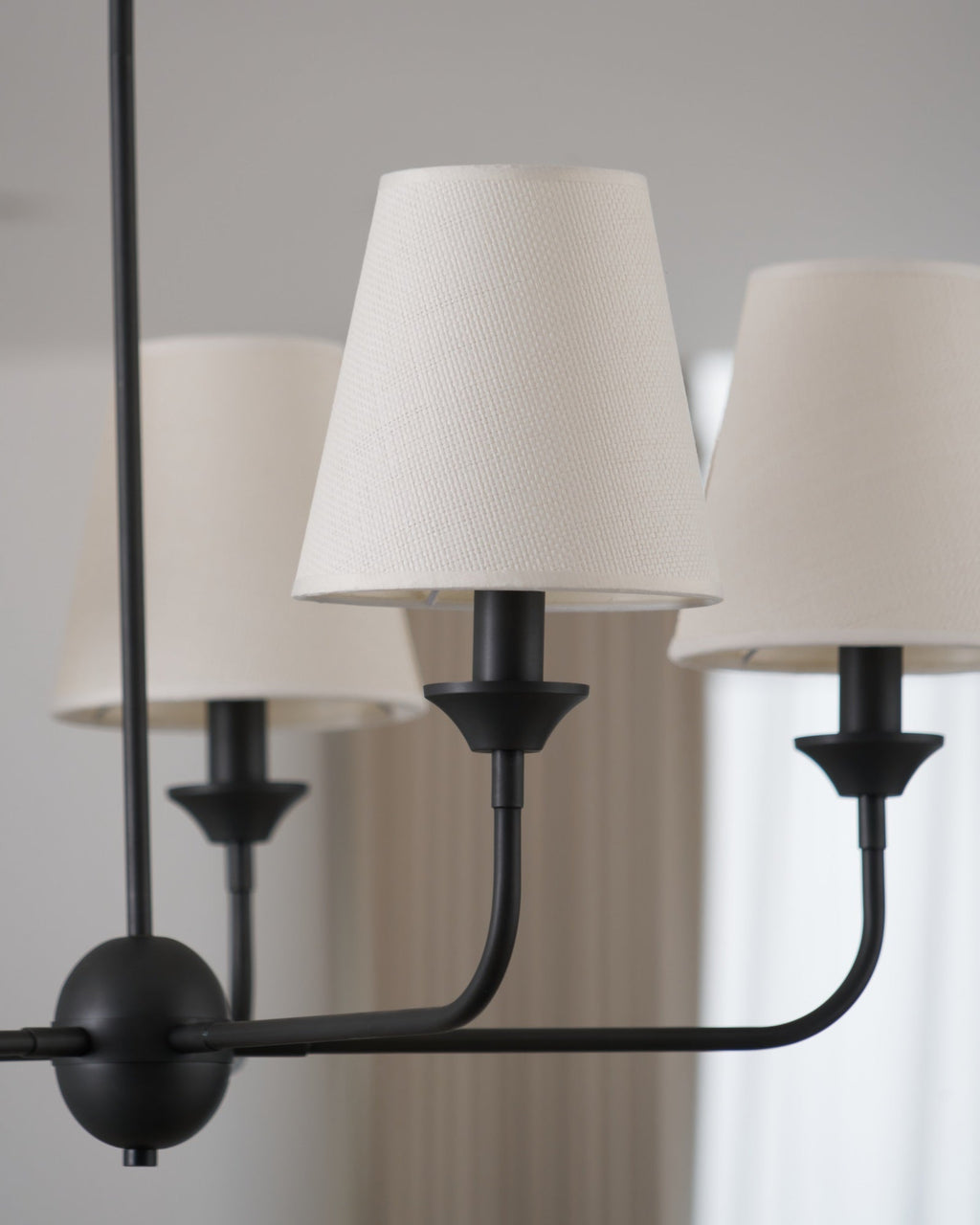 Zesorel Chandelier en Tissu Industriel Vintage - Neutralighting