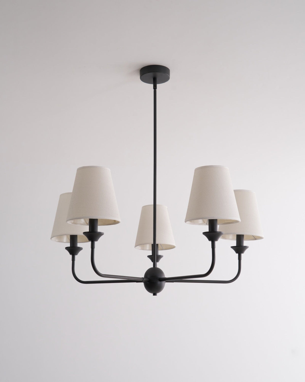 Zesorel Chandelier en Tissu Industriel Vintage - Neutralighting