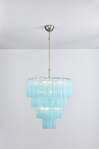 Aurora Lustre Cascade Superposé Verre Élégant Vintage - Neutralighting