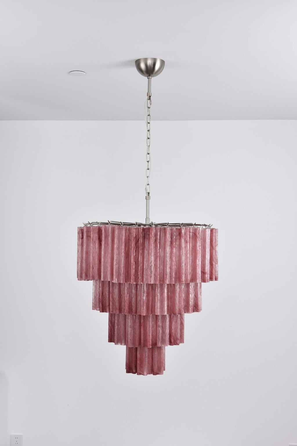 Aurora Lustre Cascade Superposé Verre Élégant Vintage - Neutralighting