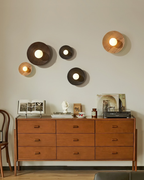Serena Applique Murale Bois Rond Minimaliste - Neutralighting