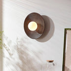 Serena Applique Murale Bois Rond Minimaliste - Neutralighting