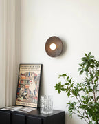Serena Applique Murale Bois Rond Minimaliste - Neutralighting