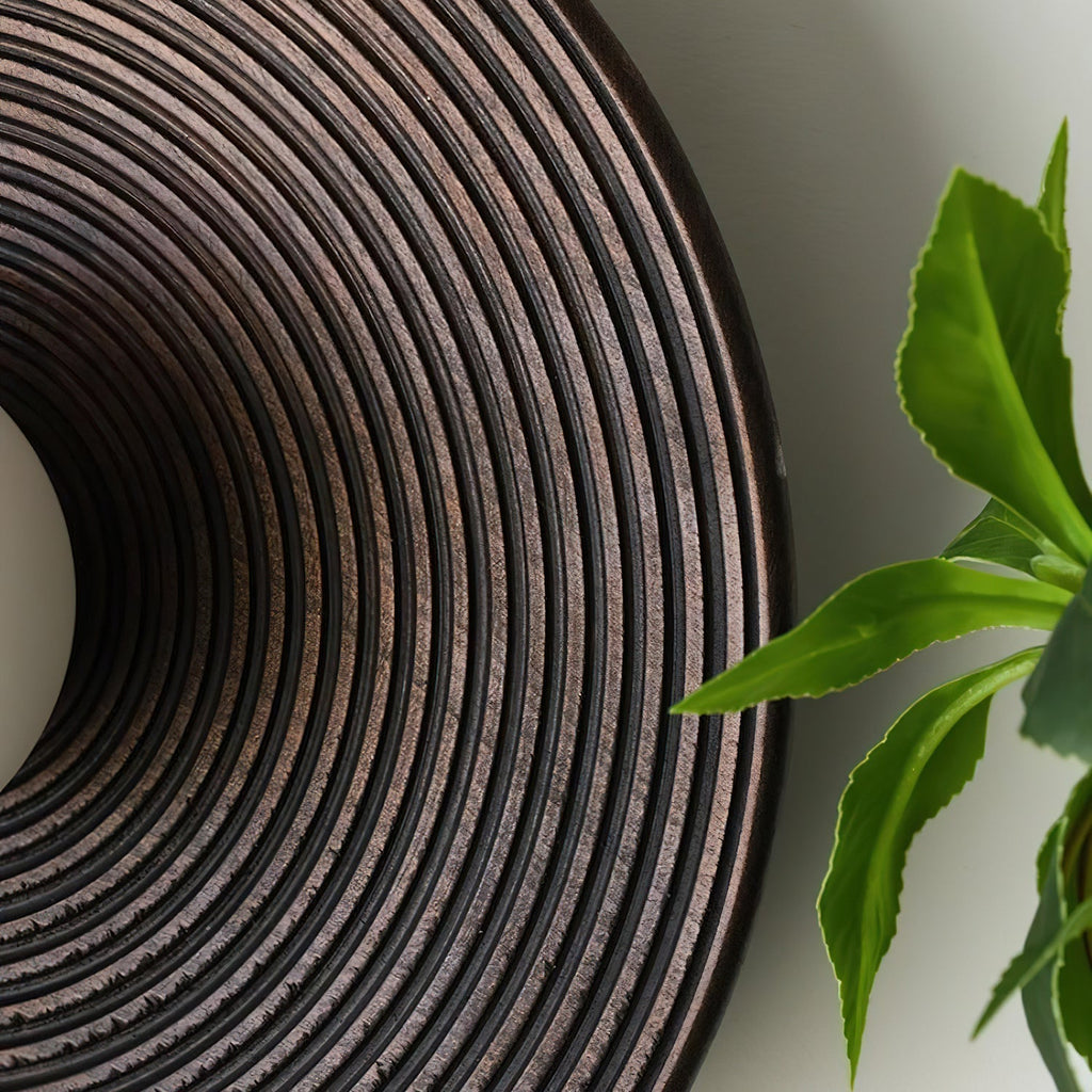 Serena Applique Murale Bois Rond Minimaliste - Neutralighting