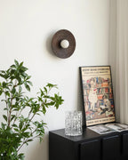 Serena Applique Murale Bois Rond Minimaliste - Neutralighting