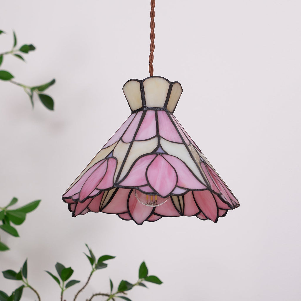 Rose Suspension Verre - Neutralighting