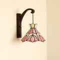 Velvet Applique Murale Vintage Abat-jour Verre Rose - Neutralighting