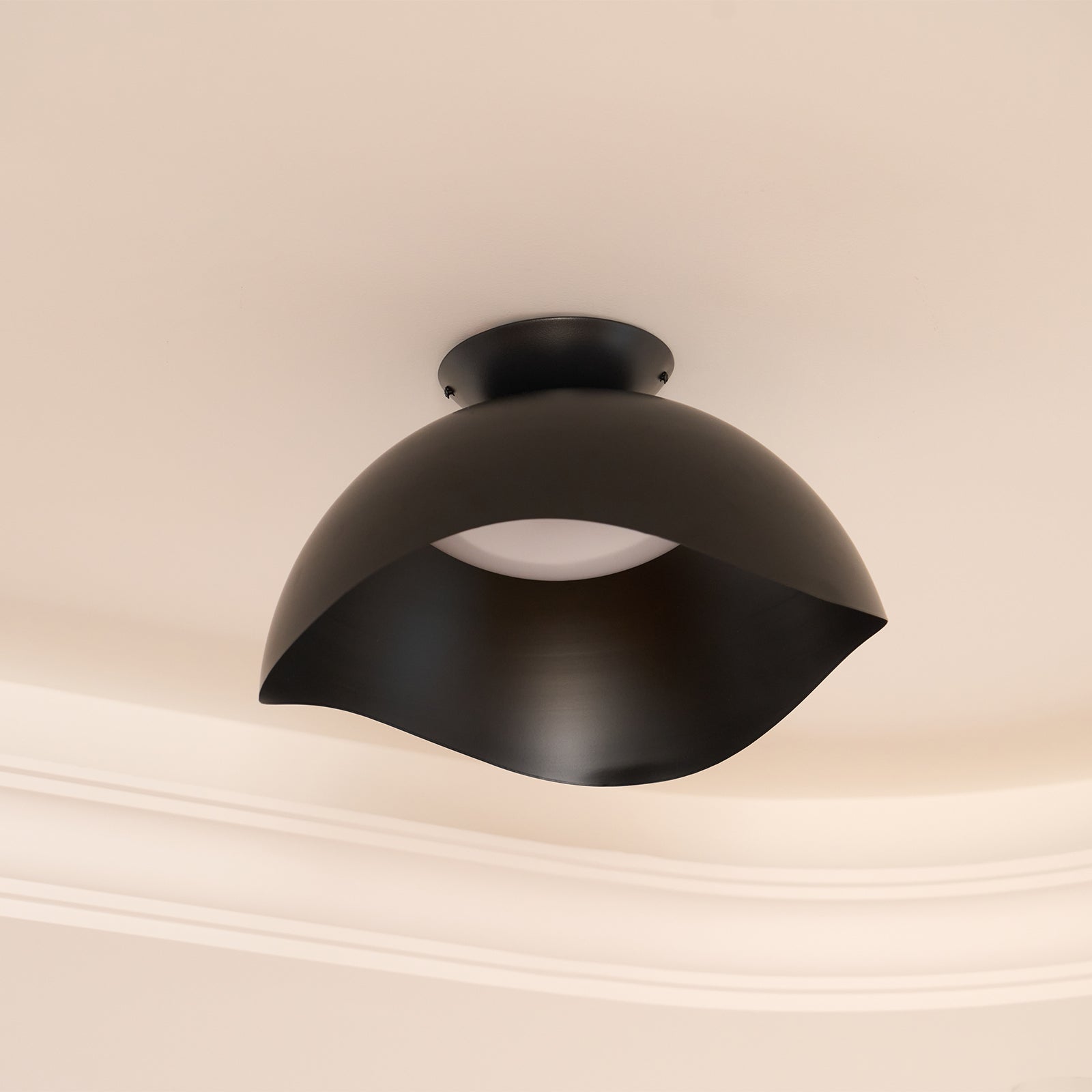 Myox Plafonnier Design Bol Ondulé - Neutralighting