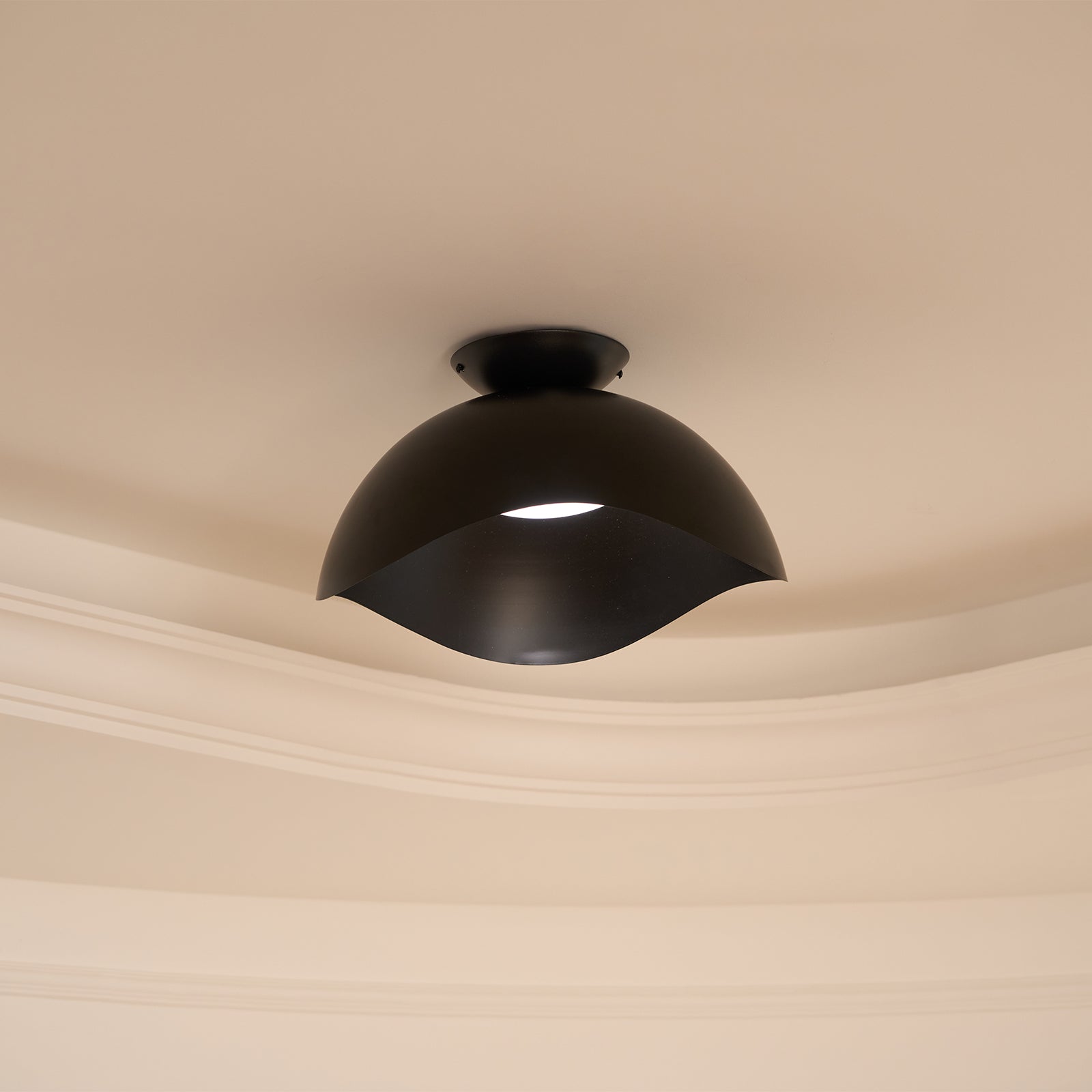 Myox Plafonnier Design Bol Ondulé - Neutralighting