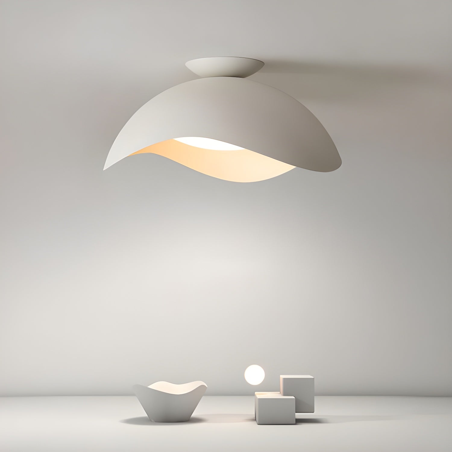 Etalir Plafonnier Art Nordique Vague - Neutralighting
