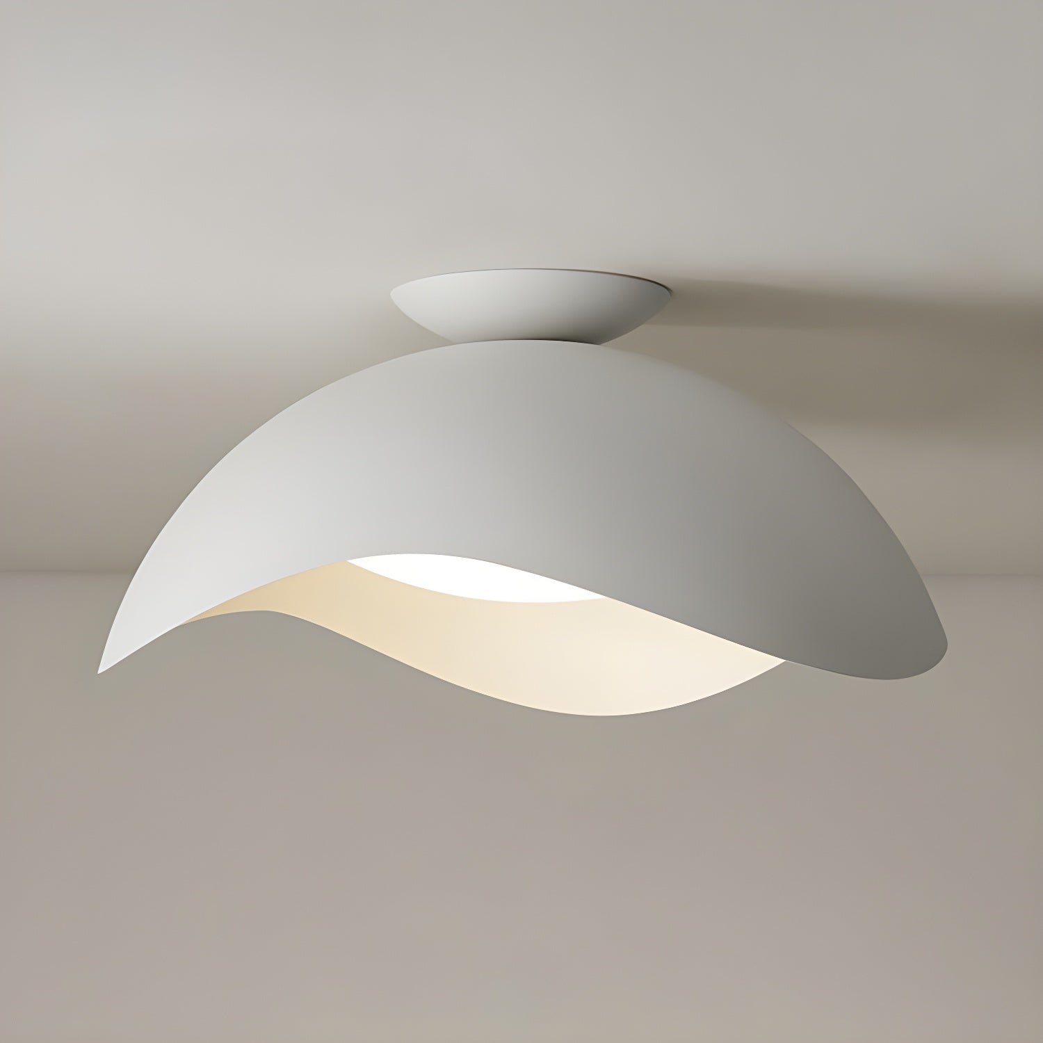 Myox Plafonnier Design Bol Ondulé - Neutralighting