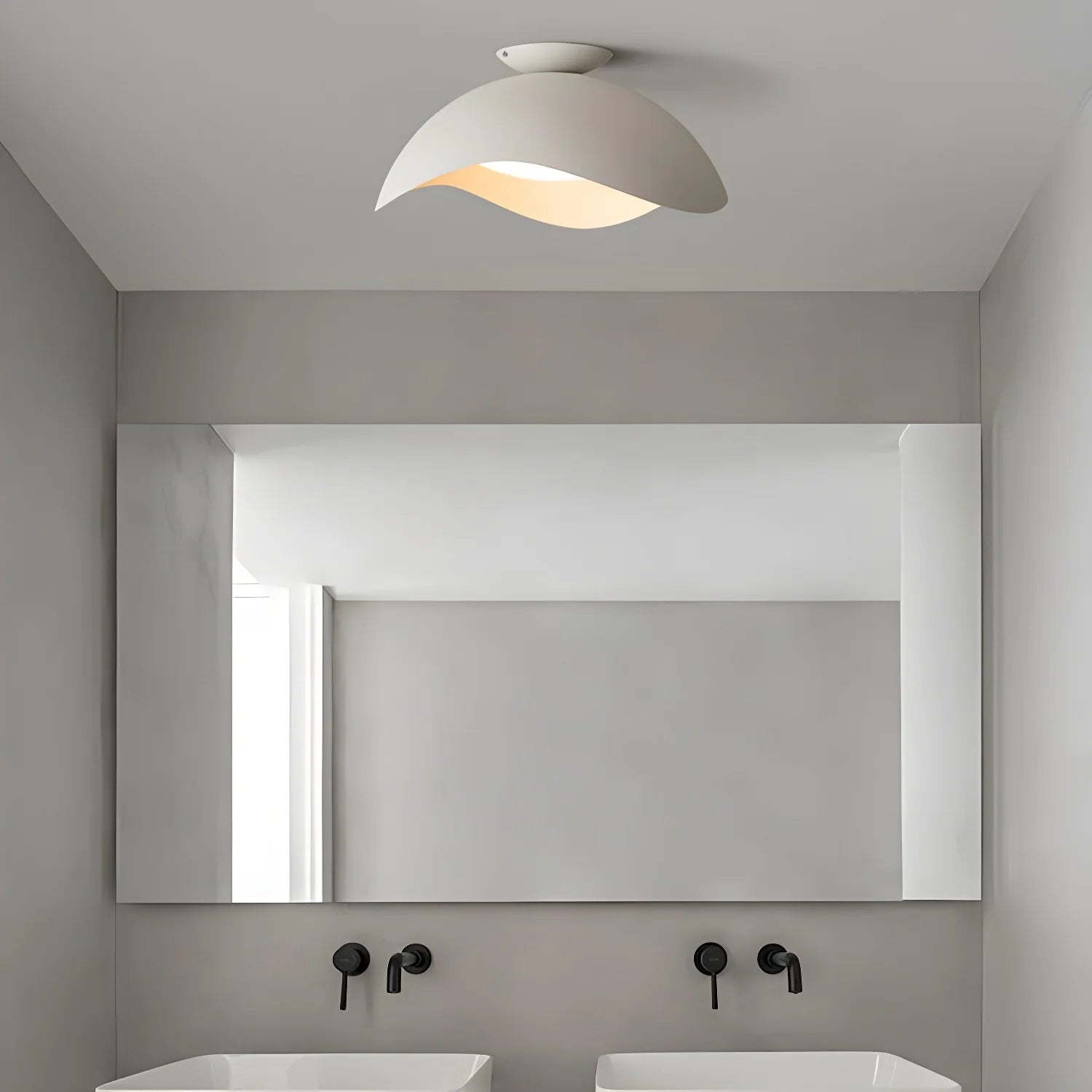 Myox Plafonnier Design Bol Ondulé - Neutralighting