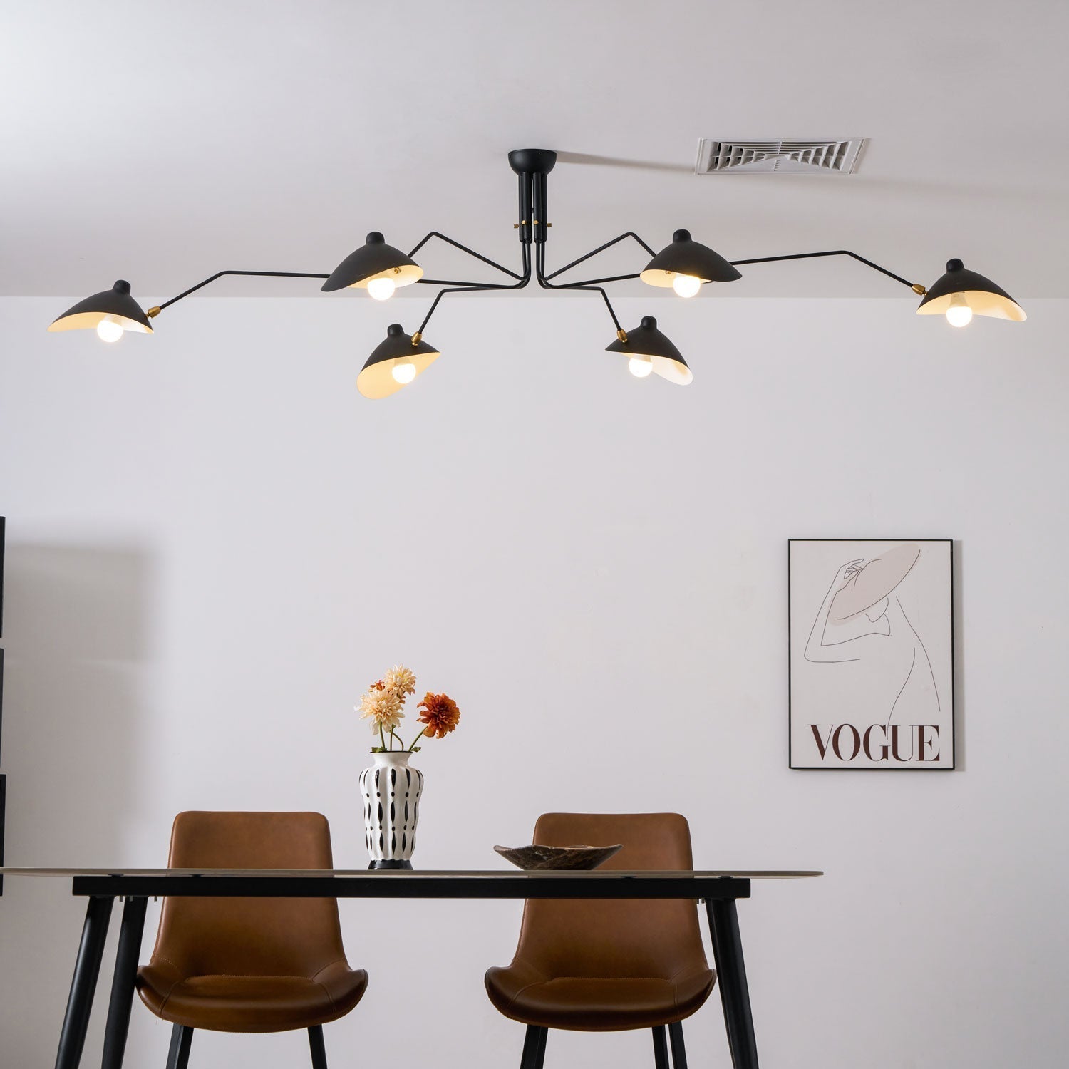 Lustra Plafonnier Trois Bras Minimaliste - Neutralighting